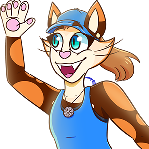 Tabby Warm Up
